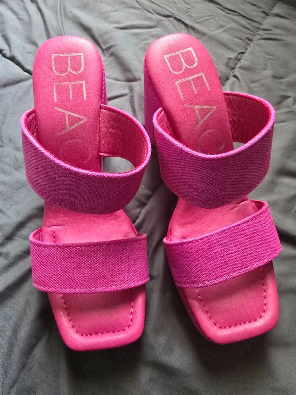 Beach by Matisse Gem Platform Sandals Magenta - Picture 6 of 6